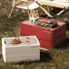 Caja de almacenamiento para camping al aire libre transfronteriza, caja de almacenamiento portátil de gran capacidad, caja organizadora para maletero de coche y picnic