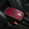Adequado para 19-22 Volkswagen Tange Caixa de Apoio de Braço Central Tampa da Caixa de Apoio de Braço T-Roc Capa Protetora de Couro para Caixa de Apoio de Braço Tampa da Caixa de Apoio de Braço Tampa