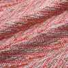 Spot atacado tecido de lã espinha de peixe tweed material casaco terno estilo pequeno perfumado tecido para mala