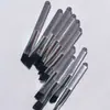 Pincel oblicuo para cejas pincel negro para ojos pincel de maquillaje pincel multicolor para sombras de ojos pincel de pelo negro para cejas herramientas de maquillaje