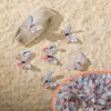 Rhinestones para Uñas Artísticas 3D de Mariposa Transfronterizos, Multicolor, Sencillos y Lindos, Tamaño Pequeño, 32 Estilos, Decoraciones para Uñas Termoencogibles en Forma de Moño