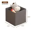 Caja de almacenamiento para el hogar, armario portátil plegable, almacenamiento de ropa de tela tipo cajón, caja de almacenamiento multifuncional para artículos varios