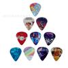Palheta de guitarra celulóide grande triângulo ABS fosco palheta 0.46 0.71 guitarra folk pick dedo estilhaços