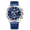 Reloj Multifuncional Grande de Muñeca para Hombre con Seis Manecillas, Nuevo Reloj de Cuarzo Casual de Moda Más Vendido, Personalización en Lotes Pequeños