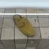 Zapatos Birkenstock de Cuero Genuino Mate Vintage de Punta Cerrada Slip-On Modelo Nuevo Primavera 2026 Sandalias Perezosas Slip-On sin Talón