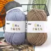 Fio de Lã 8 Fios Tricotado à Mão pelo Fabricante Cachecol/Xale de Tricô Artesanal DIY Bola de Lã Grossa para Boneca Fio Tricotado à Mão