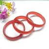 Acessórios clássicos da moda pulseira de ágata vermelha mulheres crianças pulseira de calcedônia vermelha fabricantes atacado pulseira de ágata vermelha
