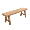Mesa de Madeira Maciça para Uso Doméstico, Mesa Grande Retangular para Sala de Estar, Sofá de Lazer, Mesa de Leitura, Mesa Dupla de Estudo, Mesa de Escritório