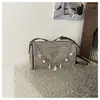 Bolso Pequeño Tejido de Paja para Mujer 2026 Nuevo de Moda Colorido Bolso de Mano Tejido Estilo Coreano Casual Bolso de Mano para Hombro Cruzado