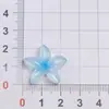 Flor Transparente Linda de Cinco Pétalos Creativa Hecha a Mano DIY Accesorios de Pegamento de Crema Piezas Pequeñas de Resina Materiales para Joyería Al por Mayor