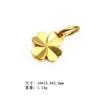 Oro Arena Aceite Gotas Animal Oso Ardilla Colgante Accesorios Mickey Trébol de Cuatro Hojas Campana Colgante Pequeño Accesorios para Pulsera DIY