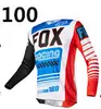 Ropa Nueva para Ciclismo Verano Hombres Ropa para Reducir la Velocidad Ropa para Ciclismo de Motocicleta Todoterreno Absorbente de Sudor y Transpirable de Manga Larga Ropa para Ciclismo Fox