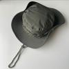 Sombrero de vaquero occidental de marca de moda de estilo coreano para mujer, transpirable, protector solar, para senderismo al aire libre, gorra de pesca para hombre.