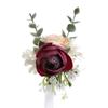 AliExpress Hot Selling Western Wedding Bridal Wrist Flower Mori Bridesmaid Broche Silk Flower Simulação Bridal Wrist Flower