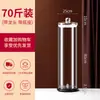 Botella de Vidrio para Vino de Gran Capacidad con Grifo, Tarro de Vino Sellado de Alto Gama de Diámetro Grande, Botella Especial Espesa para Vino de Ginseng y Cuerno