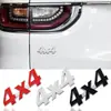 Adecuado para calcomanías de metal para carrocería 4X4 todoterreno calcomanías de decoración exterior personalizadas modificadas calcomanías de decoración tridimensional 3D logo de tracción en las cuatro ruedas cola
