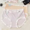 80-125 jin RC algodón amigable con la piel esquema de colores simple y fresco estampado divertido de dibujos animados ropa interior suave y cómoda para mujer