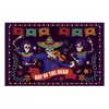 Alfombrilla de Suelo de Terciopelo de Cristal Divertida Decorativa Halloween Más Vendida Transfronteriza, Felpudo Resistente a Manchas y al Desgaste, Felpudo para Entrada