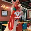 Chaveiro de Bolsa Criativa de Natal Transfronteiriça Boneco de Desenho Animado Chaveiro de Presente Pingente de Carro Fofo
