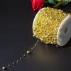 Corrente de Pérolas Contas de Pérola de Alta Qualidade Contas Redondas Fio de Contas Atacado 6mm Off-White em Estoque Transfronteiriço