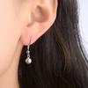 Qiao Lanxuan Europa y los Estados Unidos populares exquisitas joyas retro borla colgante arena luz cuentas pendientes al por mayor comercio exterior adornos de plata femenina