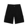 Mtlclothes Roupa Masculina Estilo Americano Algodão Puro Multi-Bolsos Roupa de Trabalho Shorts Jeans, Calça de Cinco Pontos Casual Soltinha, Versátil.