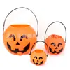 Cosplay Decoración de Calabaza Barril de Calabaza de Halloween Bolsa de Calabaza Bolsa Tote de Calabaza Bolsa de Dulces Plástico