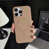 Funda para teléfono móvil Macaron esmerilada magnética sensible a la piel iPhone16Promax/15/14 oficial protección completa