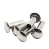 Promoción de Fabricante de Remache Semihueco de Acero Inoxidable 304 Cabeza Plana Redonda Remache Semihueco de Acero Inoxidable 316 Placa de Remache Cabeza Plana