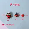 Agujero de spot caja ciega de música muñeca accesorios pequeños huevo Sanrio kulomi dios original llavero pequeño regalo colgante
