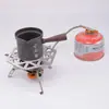 Soporte para Estufa de Cartucho, Almohadilla Aislante Térmico Anti-quemaduras, Base de Acero Inoxidable para Ollas, Estabilizador de Rejilla para Estufa, Soporte Antideslizante para Estufa de Gas