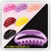 Horquilla acrílica grande de 9 cm adorno para la cabeza accesorios para el cabello clip de plástico venta al por mayor niñas clip para el baño lote de suministro para puesto