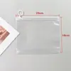 Saco Plástico Transparente PE com Fecho de Zíper e Puxador Fosco Saco para Roupas Luvas Toalhas Sacos de Presente Venda Quente Transfronteiriça Roupas