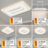 Lámpara de ventilador sin hojas para toda la casa, espectro completo, lámpara LED de voz inteligente Tmall, lámpara de ventilador de techo minimalista de gran tamaño