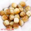 Raíz de Bodhi Natural Cuentas Sueltas Caqui Tallado DIY Pulsera de Cuentas Budistas Accesorios Adornos Todo Sale Bien Colgante Pequeño