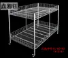 Estante flotante estante de sushi plegable carrito puesto de postres puesto de hielo raspado móvil para exteriores