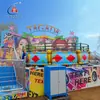 Equipamento de diversão infantil ao ar livre plataforma giratória disco mini espaço maluco interno grande plataforma giratória instalações fabricante