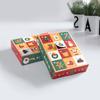 Diversión Transfronteriza Caja Ciega de Navidad Vacía Caja de Embalaje Poke Fun Caja de Regalo Sorpresa Casera (5 Piezas/Paquete)