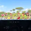 Enfeites Fofos de Cavalo do Zodíaco para Carro, Decorações Elétricas de Interior para Carro do Deus da Riqueza, Decorações para Tela de Computador do Painel do Carro