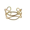 Pulsera tejida única estilo europeo y americano 2022 para mujer, hecha a mano, estilo minimalista, pulsera de cruz, material de latón, diseño vintage