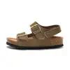RUIZUSTOCK Nueva Llegada de Primavera Sandalias de Corcho Escarchado para Niños Zapatos de Playa para Niños Pantuflas para Estudiantes Exterior