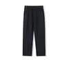 Primavera Verão Novo Masculino Respirável Versátil Cintura Elástica Perna Reta Casual Calça Longa Calça de Perna Reta 12943