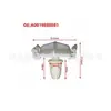 A0019888081 Es Adecuado para Clip de Moldura de Guardabarros de Mercedes-Benz Sujetador de Moldura Superior