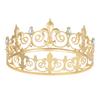 Moda Europea y Americana Aleación Corona de Cristal Fiesta de Cumpleaños Baile Corona para Hombre Tocado Corona Accesorios Yiwu