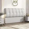 Cabecero tapizado suave para mesita de noche madera maciza modelo nuevo 2025 panel trasero se vende por separado lujo simple moderno de pie compra individual