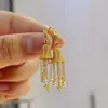 Pendientes de Plata S925 Chapados en Oro Pendientes Semi-terminados Joyería DIY Pendientes Antiguos Accesorios de Joyería de Cristal