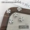 Accesorios de Arte para Uñas de Perlas y Pedrería Estilo Barroco, Venta Caliente Transfronteriza Decoraciones de Pedrería para Uñas con Moño de Aleación Estilo Francés, Estrella y Luna