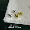 Cuentas Espaciadoras de Campana de Aleación Estilo Chino Vintage Accesorios para Pulseras DIY Accesorios para Ropa y Materiales para Joyería Bicolor Plata Antigua y Dorada