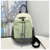 Bolsa Ligera de Pecho para Exteriores Unisex Deportiva Casual Mochila Multiusos Senderismo Viaje Cordón Bolsa para Botella de Agua