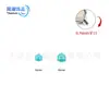 Pendientes de aleación de titanio F136 con bola redonda de tres puntas, piedra ojo de gato, circonita, tachuelas para cartílago, tachuelas para lengua, accesorios de joyería para piercing de rosca interna